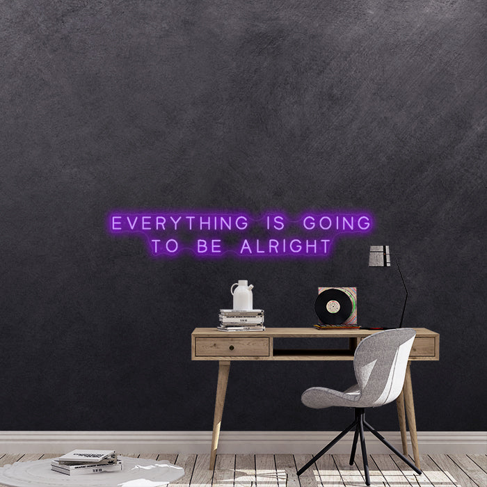 Everything is going to be alright