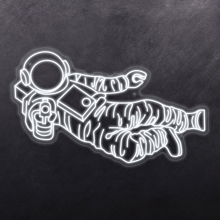 Astronaut with Gun