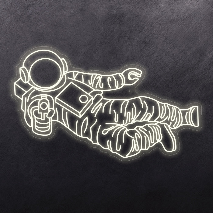 Astronaut with Gun