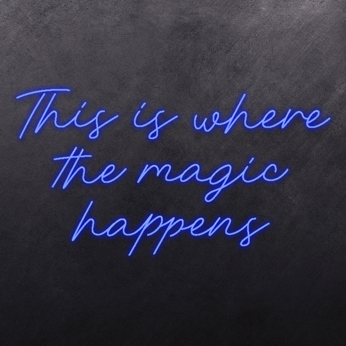 This is where the magic happens