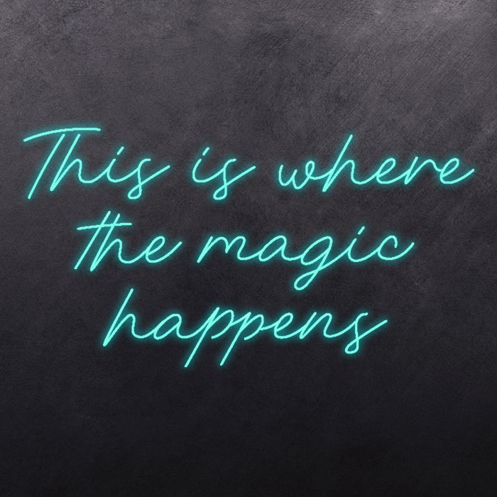 This is where the magic happens