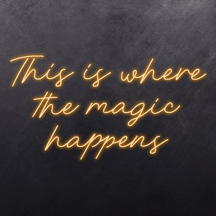 This is where the magic happens
