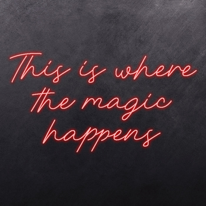 This is where the magic happens