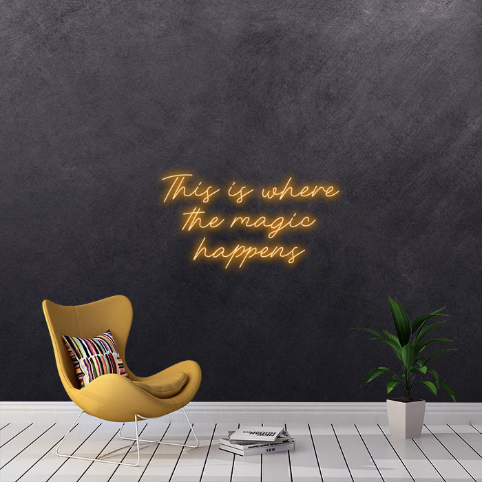 This is where the magic happens