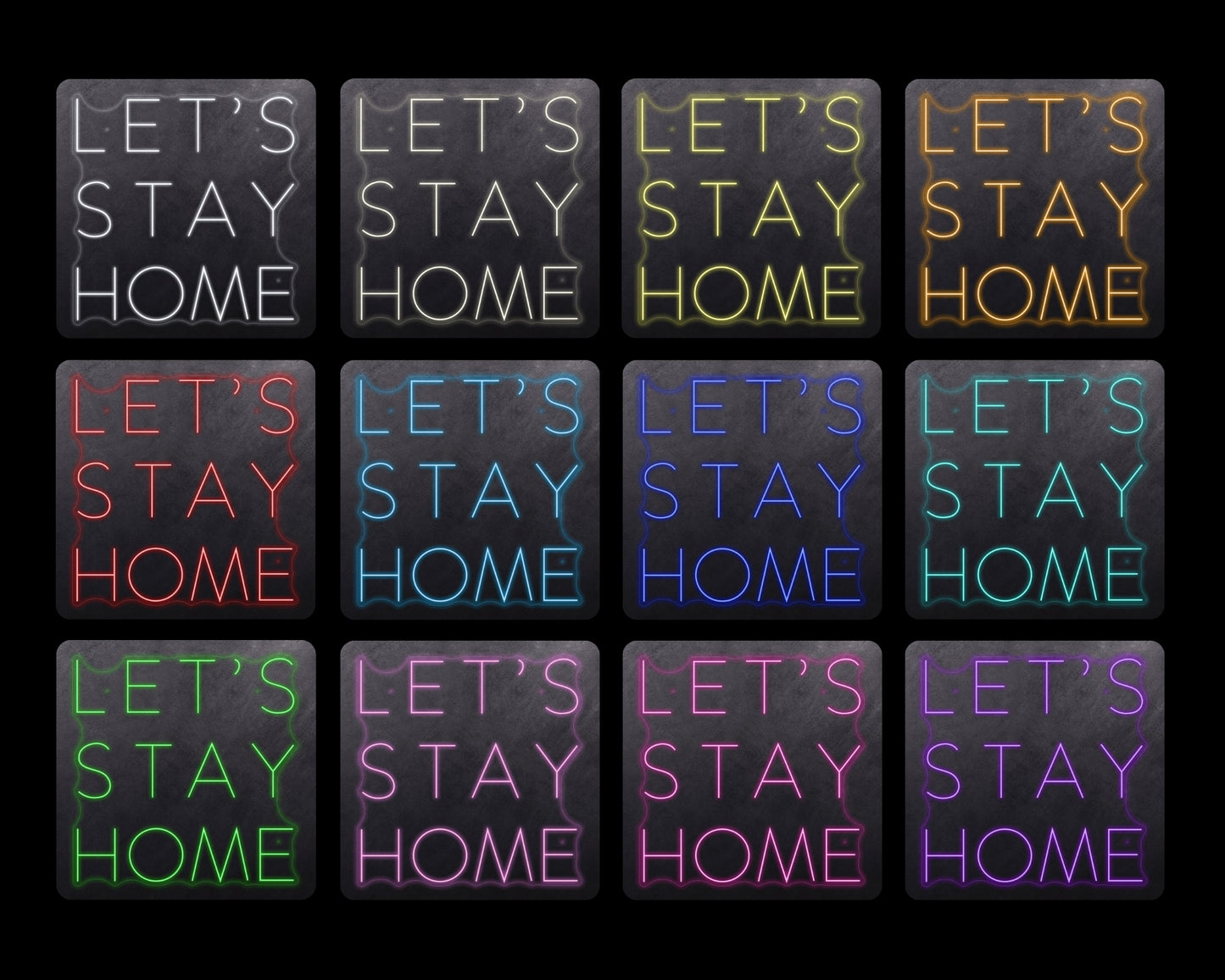 Let's stay home