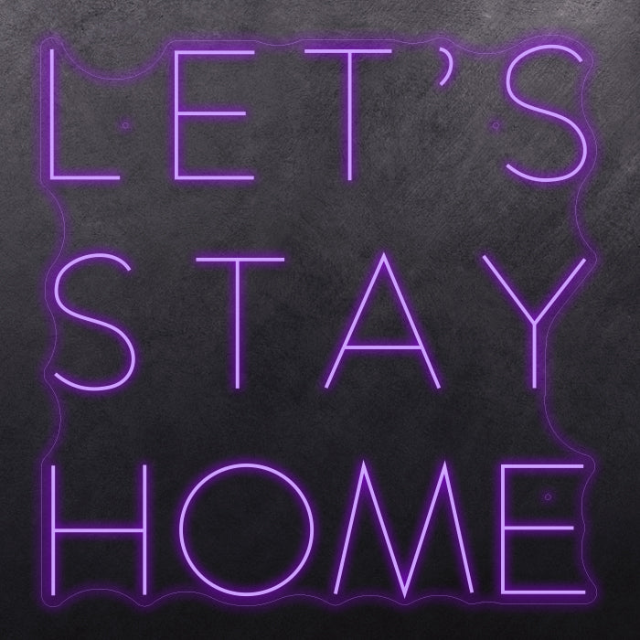Let's stay home
