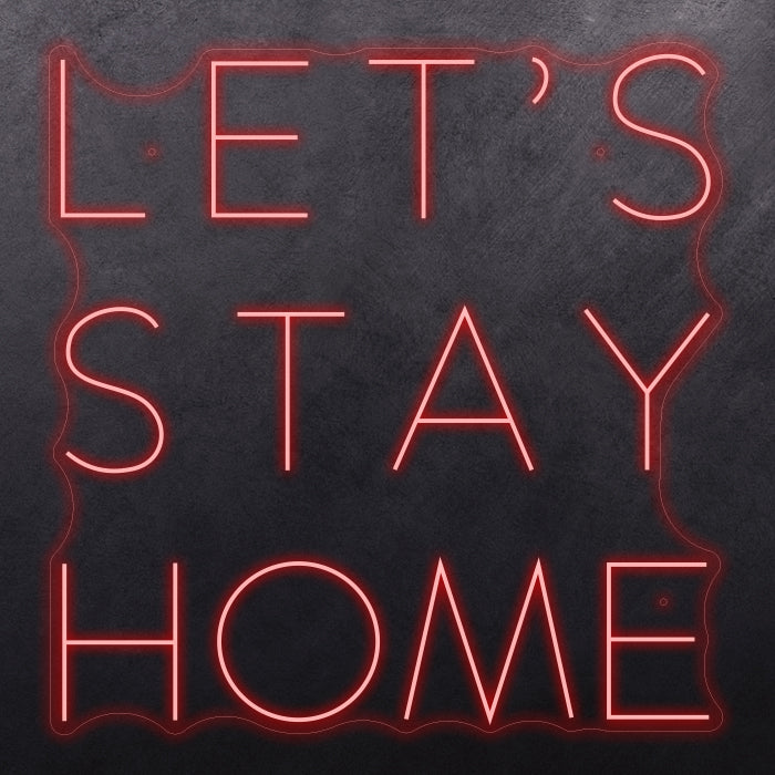 Let's stay home