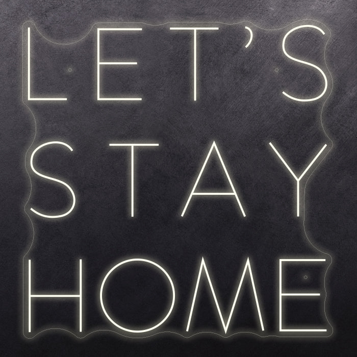 Let's stay home