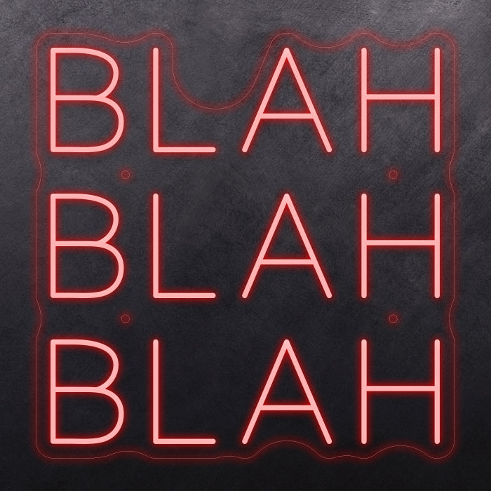 Blah blah blah