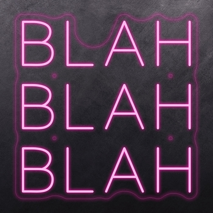 Blah blah blah