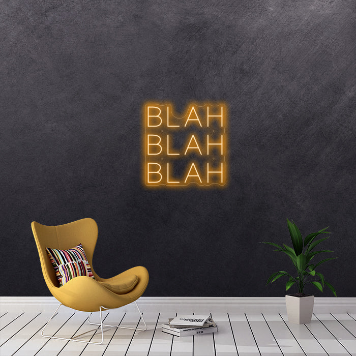 Blah blah blah