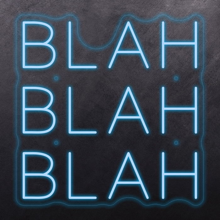 Blah blah blah