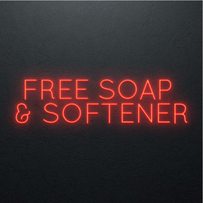 Free Soap & Softener