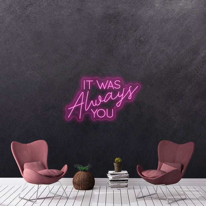 'It was always you'