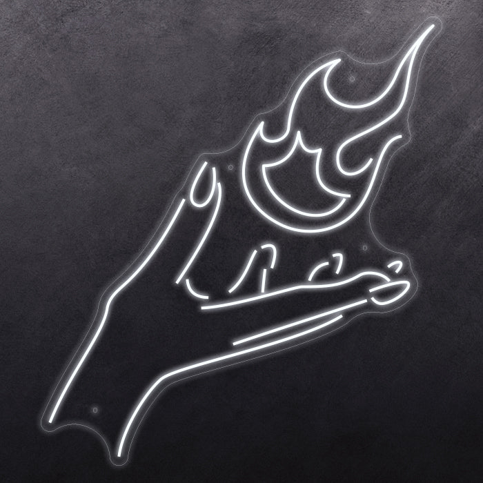 Holding Flame