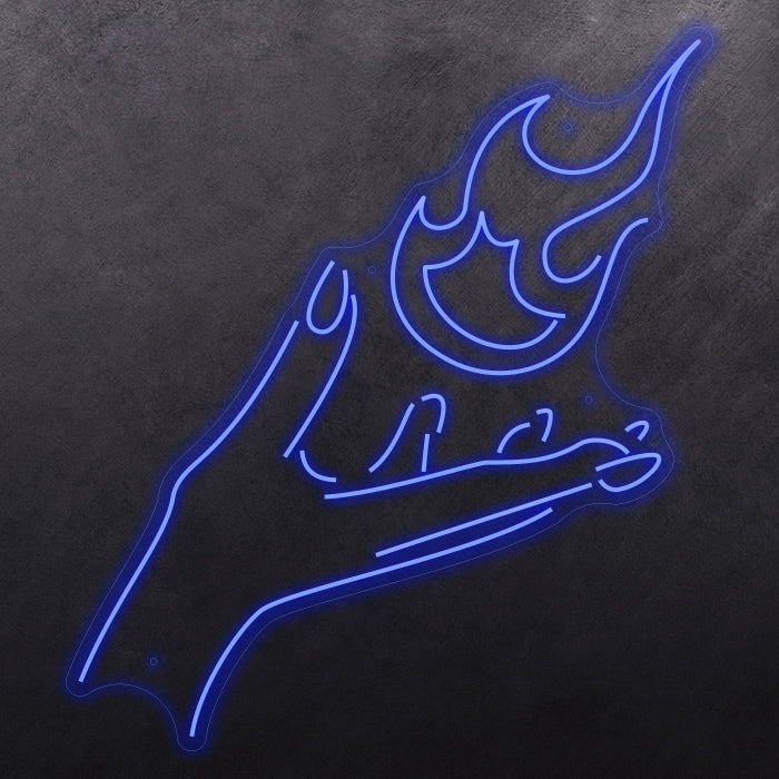 Holding Flame