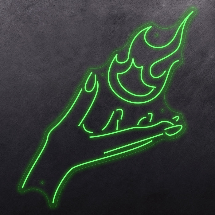 Holding Flame