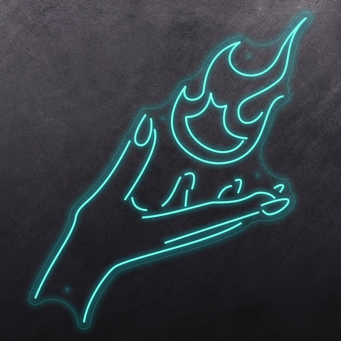Holding Flame