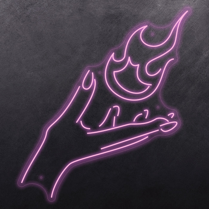 Holding Flame