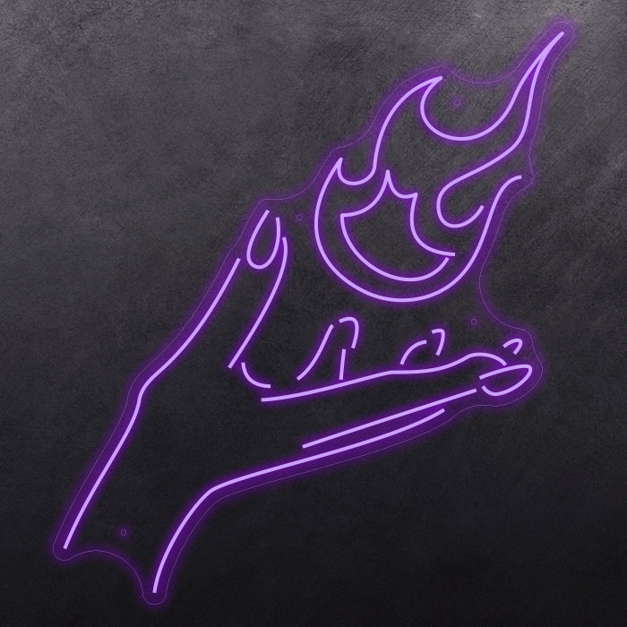 Holding Flame