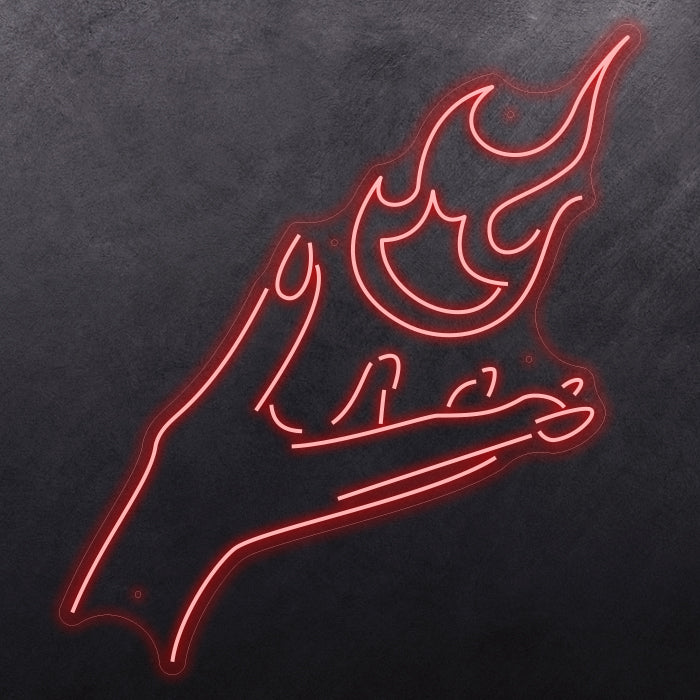 Holding Flame
