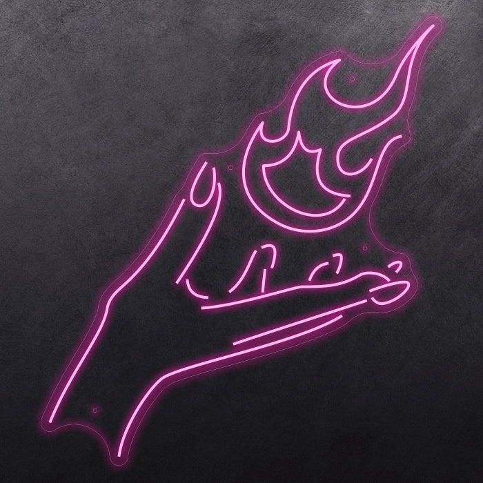 Holding Flame
