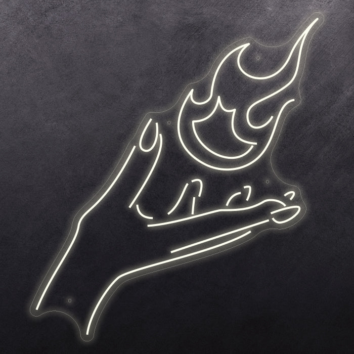 Holding Flame