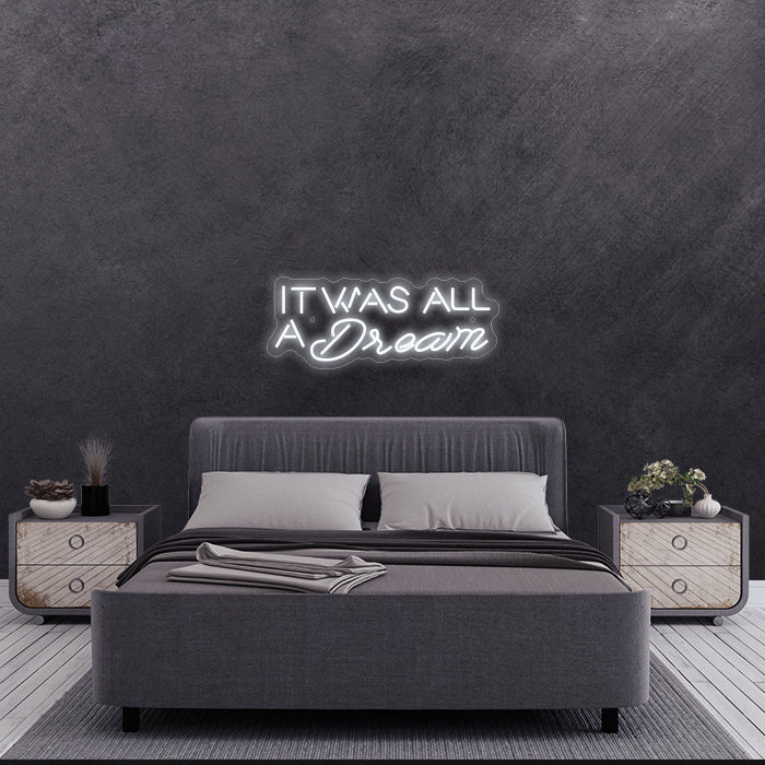 'It was all dream’