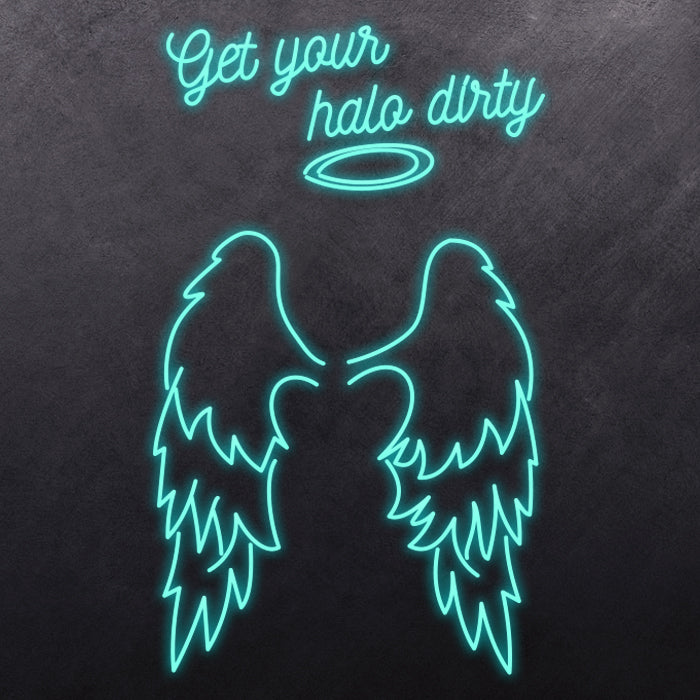 Get your halo dirty - Angel Wings
