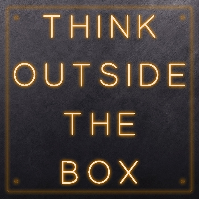 Think outside the box