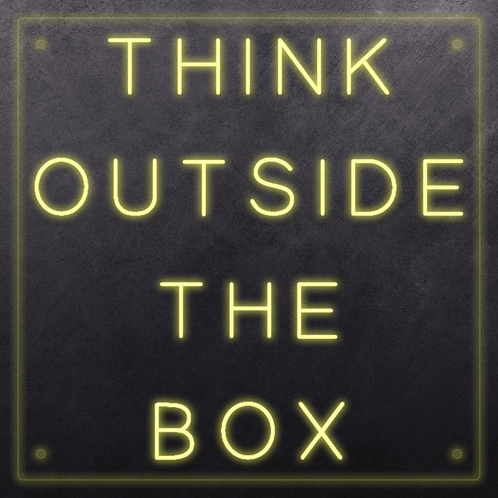 Think outside the box