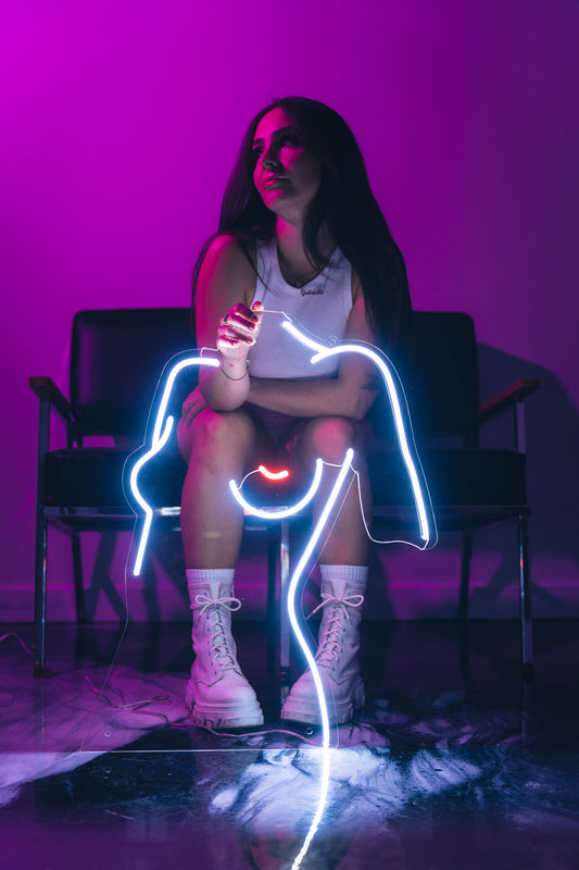 Sexy Silhouette Neon