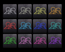 Load image into Gallery viewer, Skulls kissing
