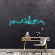 Load image into Gallery viewer, City Building Silhouette
