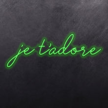 Load image into Gallery viewer, je t'adore
