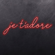 Load image into Gallery viewer, je t'adore
