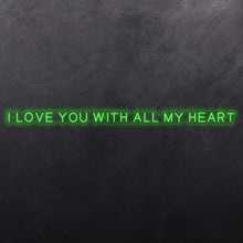 Load image into Gallery viewer, I love you with all my heart
