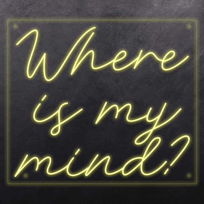 Where is my mind ?