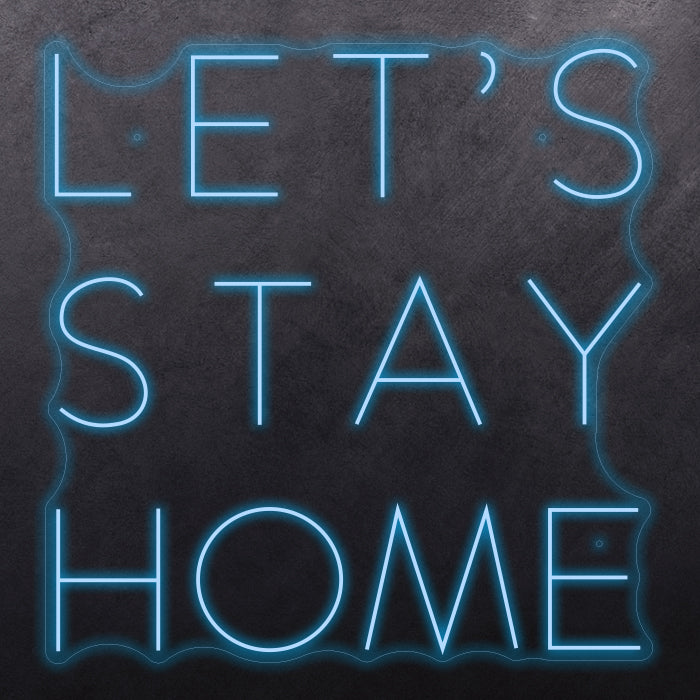 Let's stay home