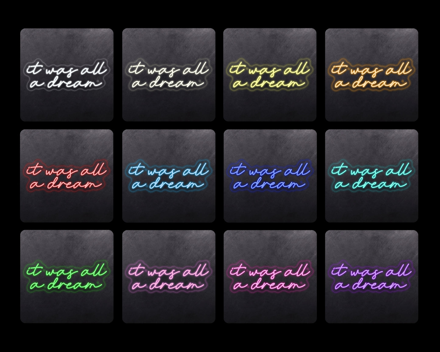 It was all a dream Design 2