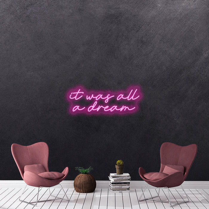 It was all a dream Design 2