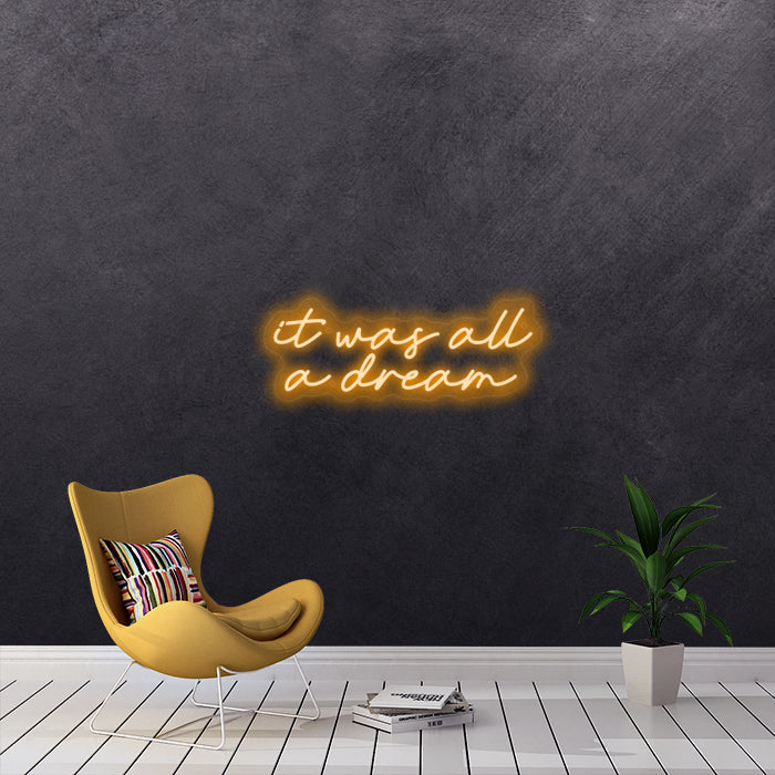 It was all a dream Design 2