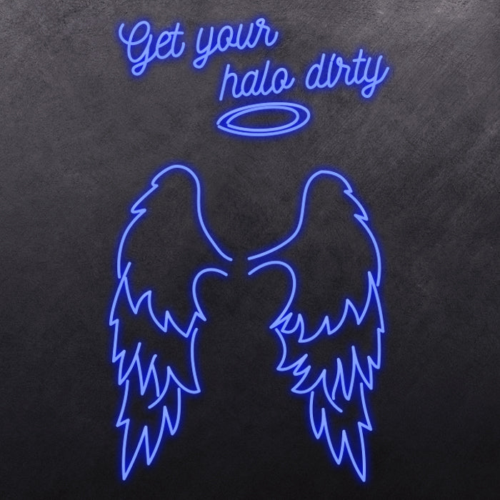 Get your halo dirty - Angel Wings