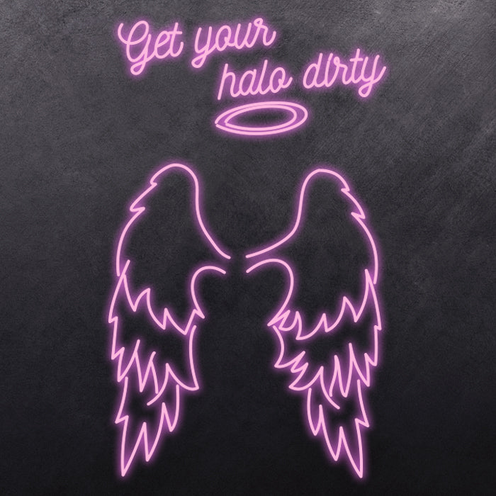 Get your halo dirty - Angel Wings