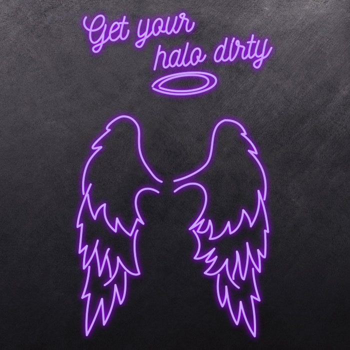 Get your halo dirty - Angel Wings