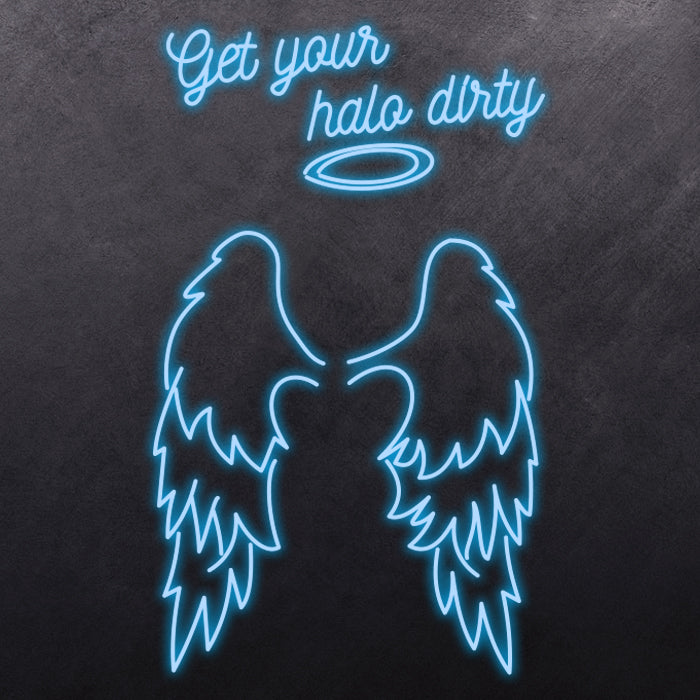 Get your halo dirty - Angel Wings