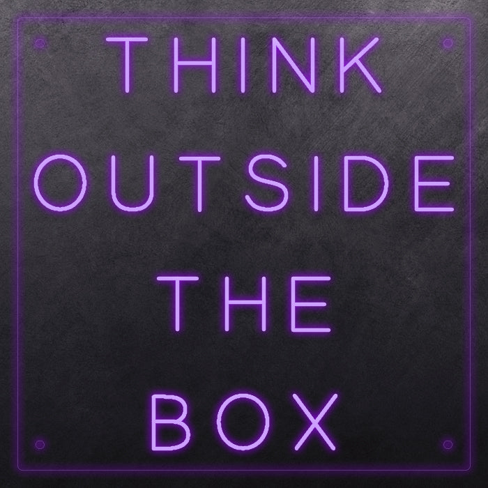 Think outside the box