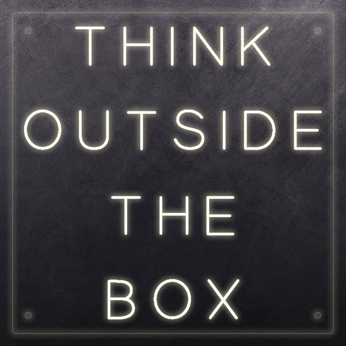 Think outside the box