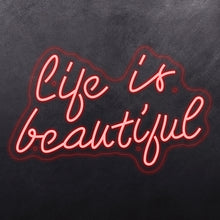 Load image into Gallery viewer, Life is beautiful
